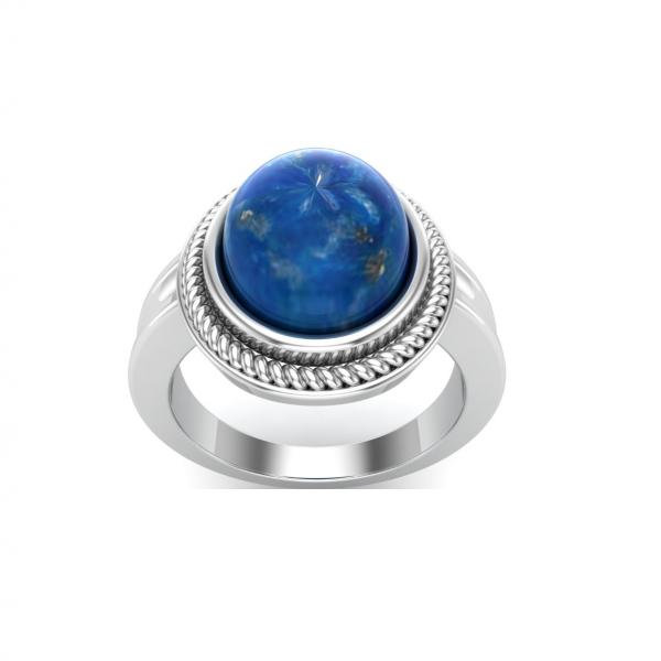 Bague lapis lazuli argent Julia